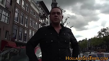 Dutch whore gets facial