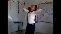 Indian girl dance in low